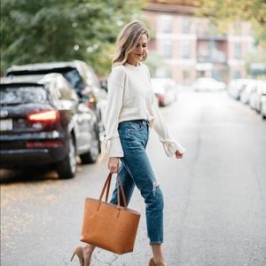 Madewell Tie Sleeve Sweater